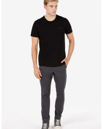 Pantaloni chino slim fit, Gri inchis