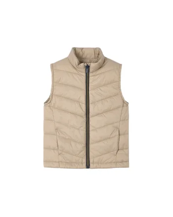 Vesta copii,  bej, poliamida, croiala regular fit,