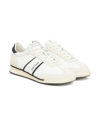 Tenisi barbatesti,  305553096, piele naturala, crem