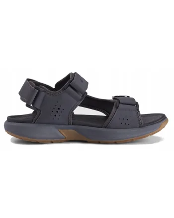 Sandale normcore cu detalii perforate