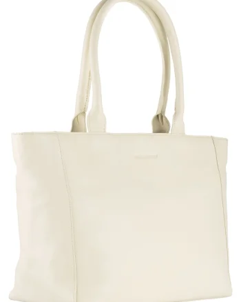 Geanta umar dama piele naturala 46 x 28, Vegas,, Crem, 46 x 28 x 17 cm