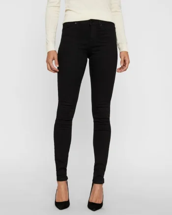 Blugi skinny cu talie inalta Tanya,