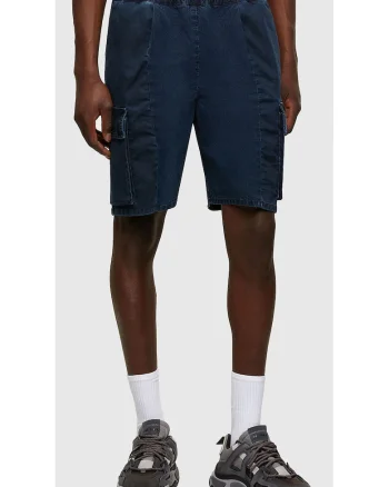 Pantaloni scurti cu buzunare laterale si talie elastica
