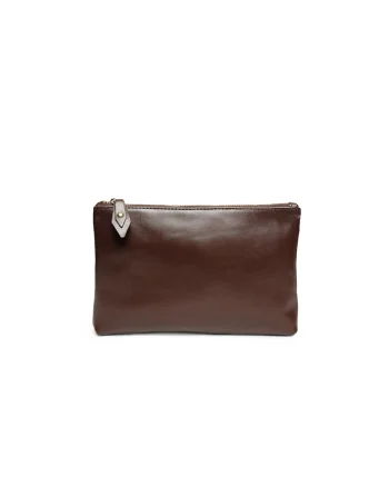 Portfard piele,  St. Moritz maro, 23 x 3 x 15 cm