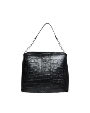 Geanta dama piele,  Gerdina, 32x16x20, Negru