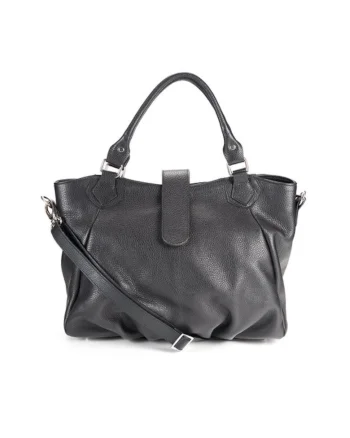 Geanta dama piele,  Elisabeth 10, 44x14x29, Negru