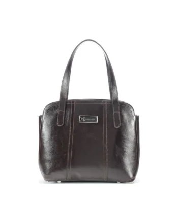 Geanta dama piele,  Papion mic, Negru