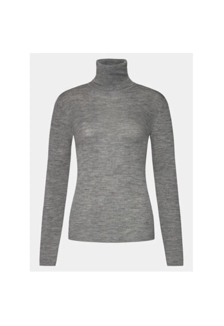 Bluza dama,  304007712, Lana merinos, Gri, Gri
