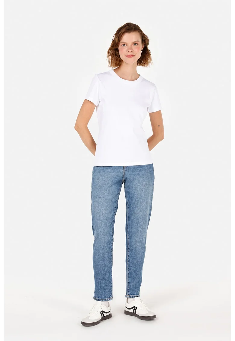 Blugi boyfriend 893 Julia, Albastru deschis