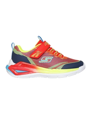 Pantofi sport Lights-Tri cu logo, Rosu/Portocaliu