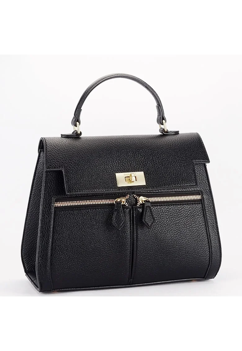 Geanta medie  DHJ823-2 17, Negru, 22x28x10