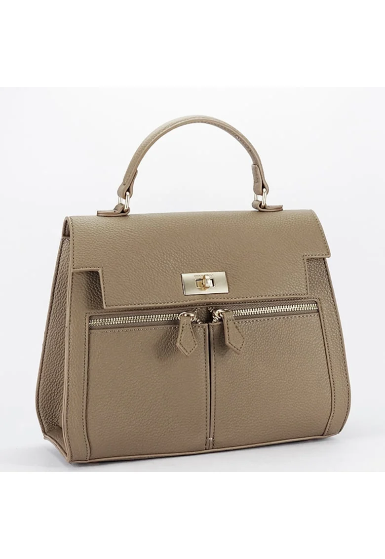 Geanta medie  DHJ823-2 17, Maro taupe, 22x28x10