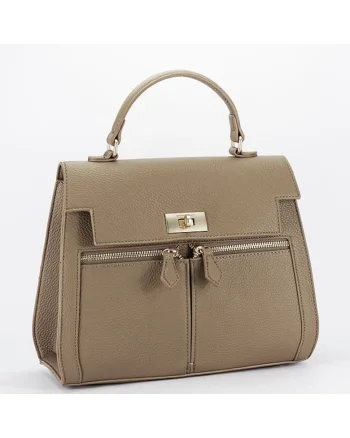 Geanta medie  DHJ823-2 17, Maro taupe, 22x28x10