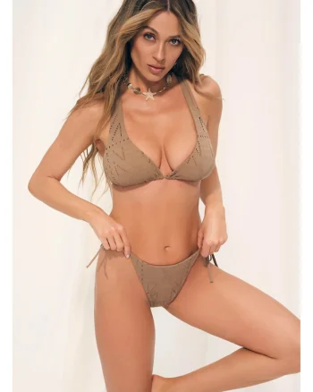 Set de baie dama Bej Coraly  M, Bej