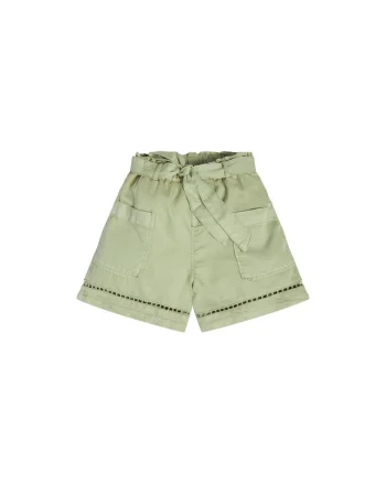 Pantaloni scurti copii,  Lyocell, Verde, Verde