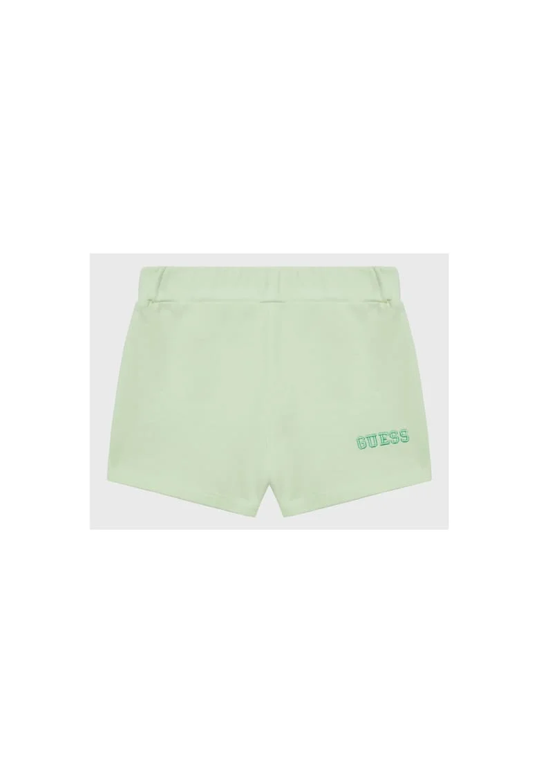 Pantaloni scurti copii bumbac, Verde