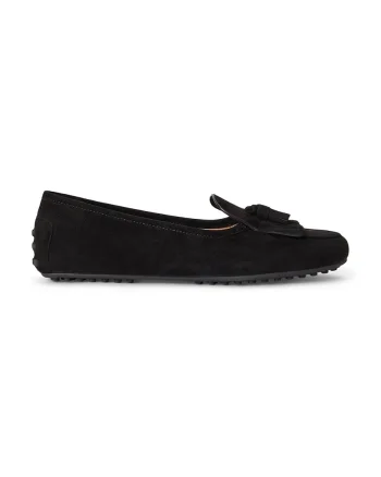 Lauren Ralph Lauren mocasini pentru femei din piele întoarsă Tayte Klt