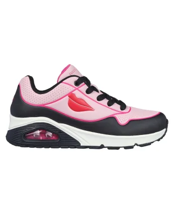 Pantofi sport cu model colorblock Uno, Negru