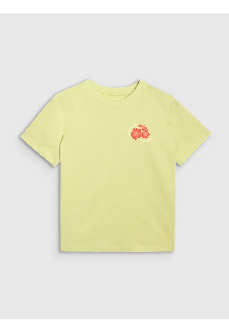 Tricou  Oversize, Galben pal, Galben pal