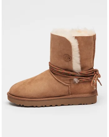 Ghete din piele intoarsa Bailey, Caramel