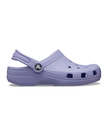 Saboti slingback cu perforatii, Violet