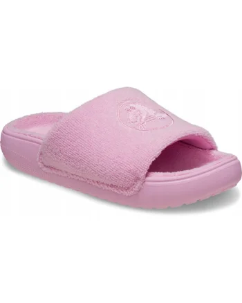 Saboti Femei,  Classic Towel 209962 Slide, Roz,