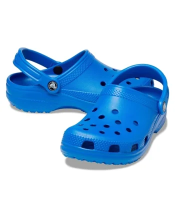Saboti slingback roomy fit unisex Classic, Albastru