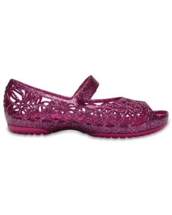 Balerini  Kids' Isabella Glitter Flat - US Mov - Wild Orchid, Mov
