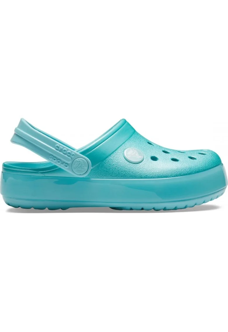 Saboti  Crocband Ice Pop Kids Clog - US Albastru deschis - Ice Blue, Alb
