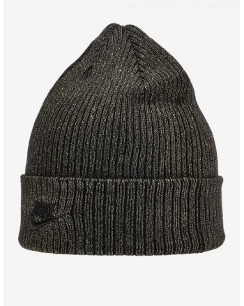 Caciula tricotata unisex Peak, Negru melange