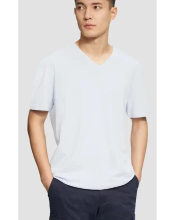 Tricou barbati cu anchior, Regular fit, din bumbac, Verde