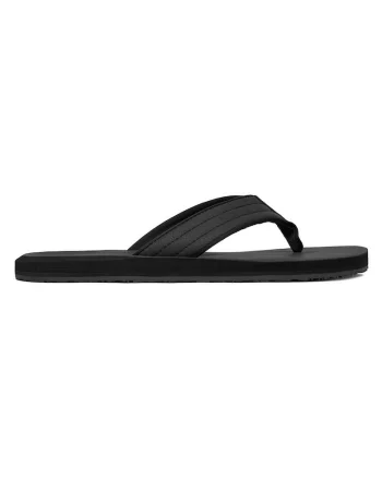 Slapi  negru, textil, Negru