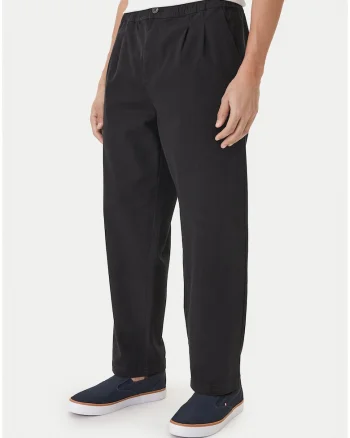 Pantaloni Chino Barbati,  Negru, Bumbac, Regular fit