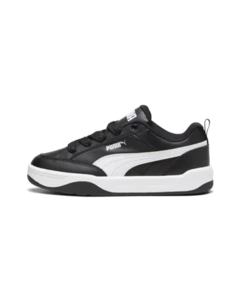 Pantofi sport de piele ecologica Park Lifestyle, Negru