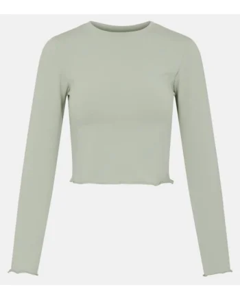 Bluza din amestec de bumbac organic Maddi