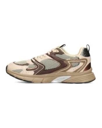 Pantofi sport cu elemente contrastante, Maro