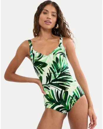 Costum de baie dama,  verde, Verde