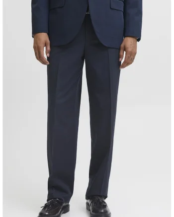 Pantaloni chino uni, Bleumarin