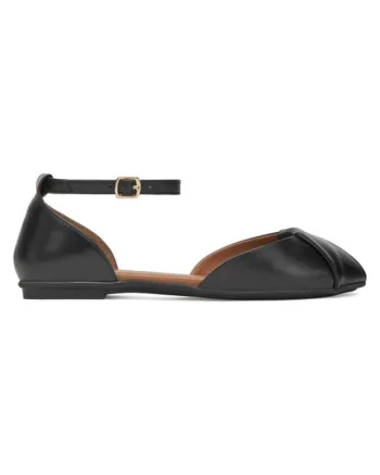 Sandale dama  5903698601748, Piele naturala, Negru, Negru