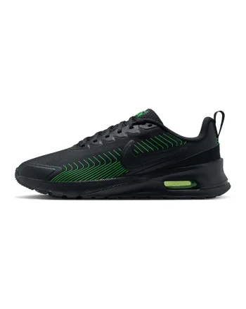 Pantofi sport Air Max Nuaxis, Negru/Verde lime