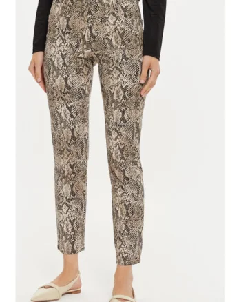 Pantaloni dama,  304280382, Bumbac, Maro, Maro