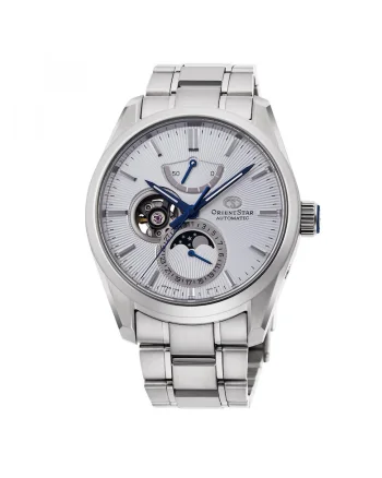 Ceas Barbati,  Contemporary RE-AY0002S, mecanism automatic, inox, piele naturala, 41mm