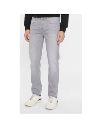 Blugi barbati,  303578015, Bumbac, Gri, Gri