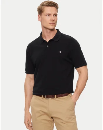 Tricou Barbati,  Negru, bumbac, maneca scurta, Negru