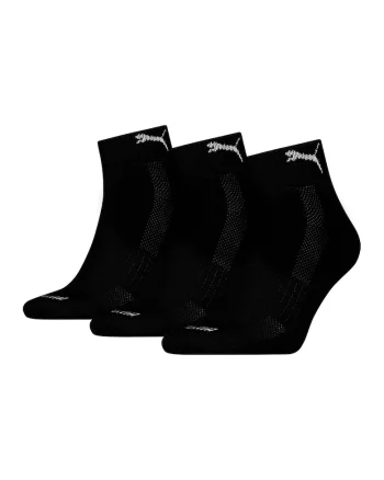 Set de sosete scurte unisex - 3 perechi, Negru/Alb optic