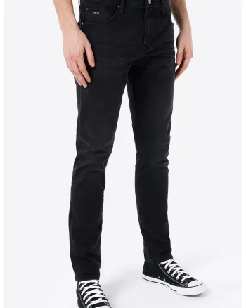 Blugi drepti 044 Karl, Negru stins