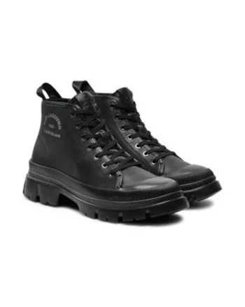 Ghete barbati,  piele naturala, negru,