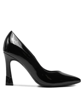 Pantofi dama,  piele naturala, negru,