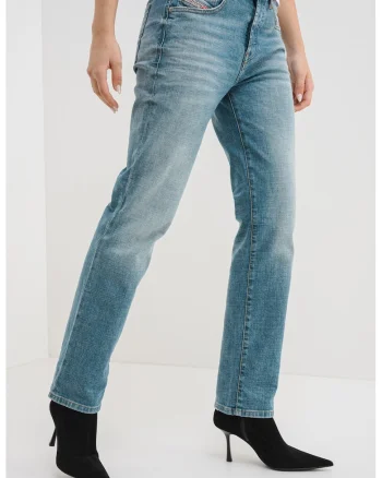Blugi regular fit 1989 D-Mine, Albastru deschis