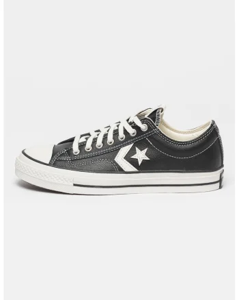 Tenisi unisex din piele Star Player, Alb/Negru